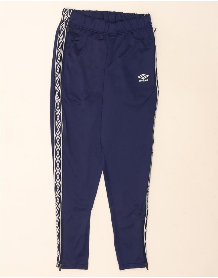 Umbro Pantalon de Survêtement Graphique Homme Bleu Marine Moyen Polyester
