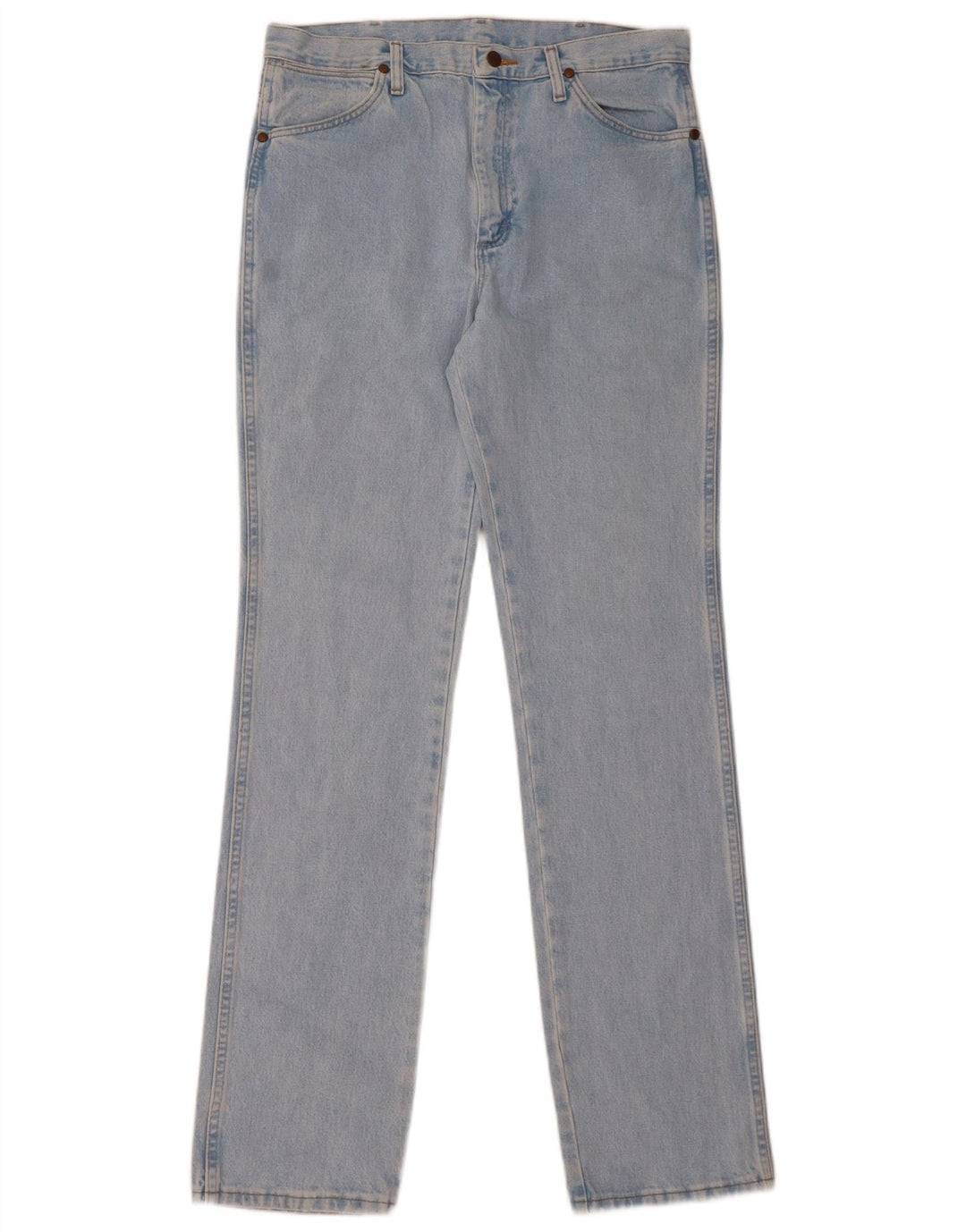 Wrangler Jean droit homme W34 L36 bleu coton