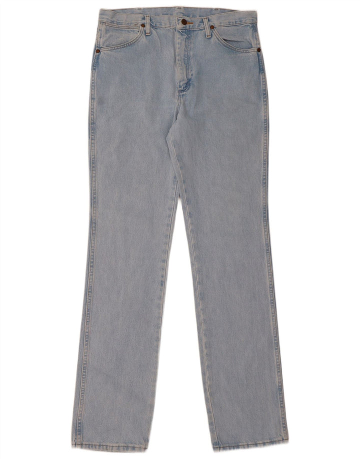 Wrangler Jean droit homme W34 L36 bleu coton