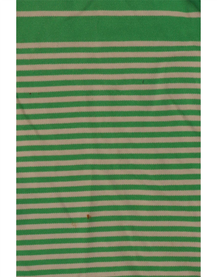 TOMMY HILFIGER Polo Fille 11-12 ans Vert Colourblock Coton