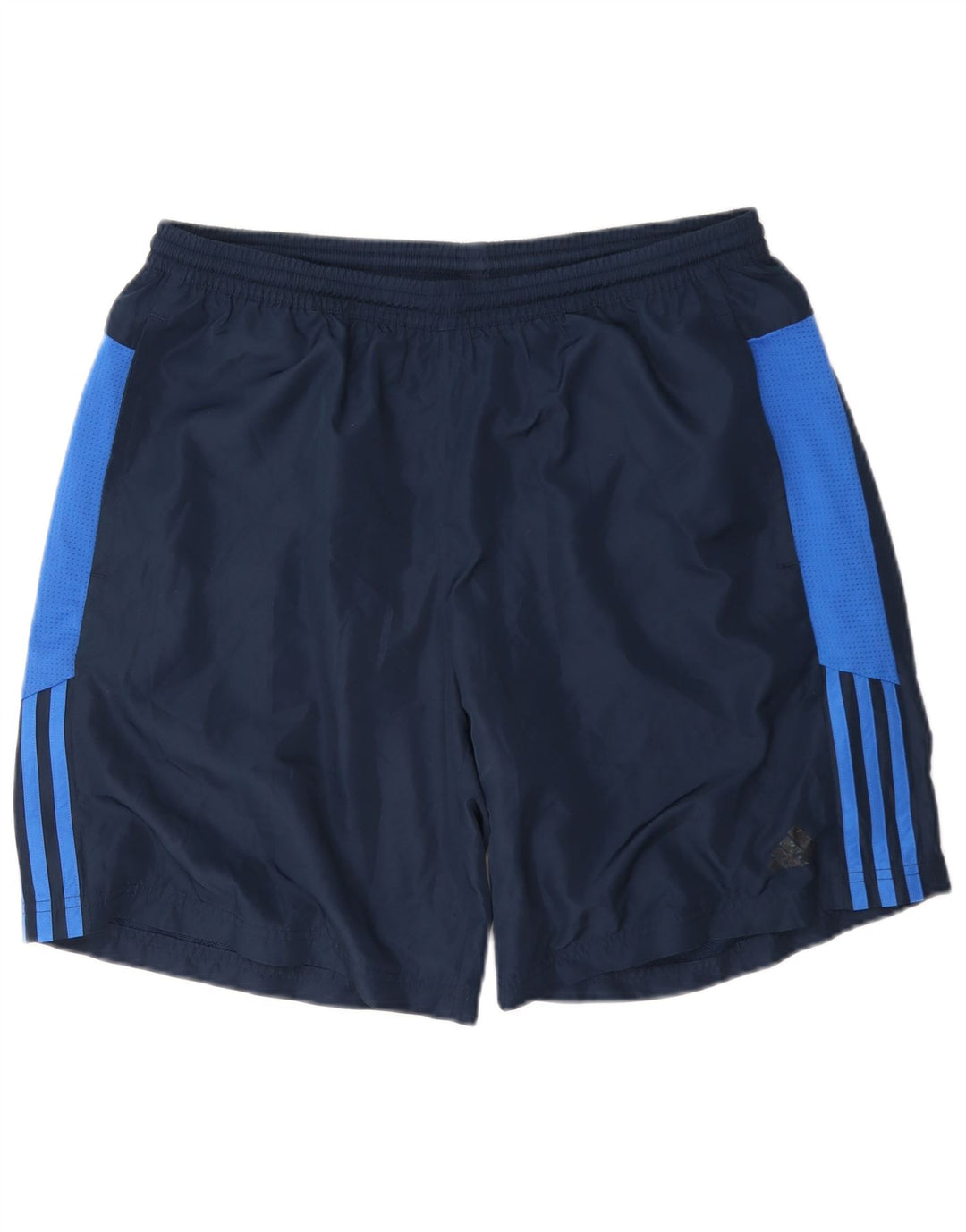 Adidas Short de sport pour homme Large en polyester color block bleu marine