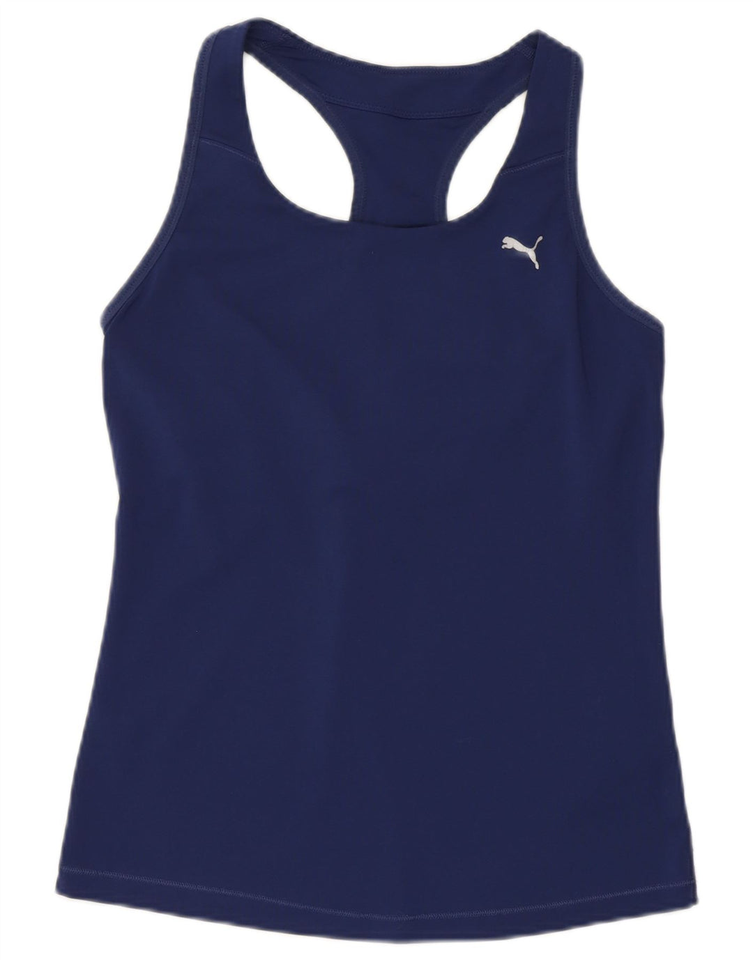 PUMA Débardeur Femme UK 16 Large Bleu Marine Polyester