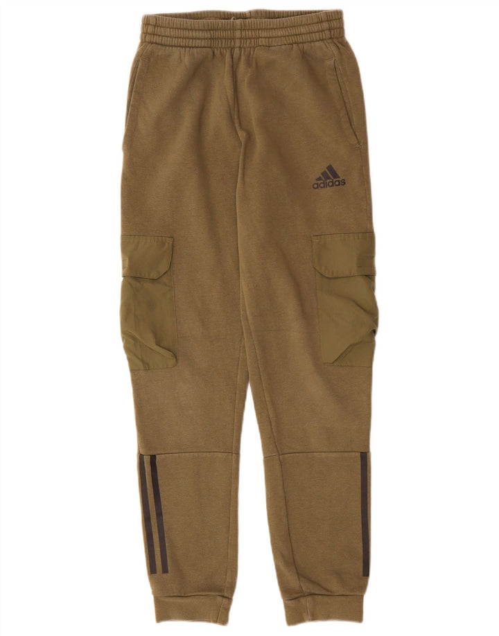 ADIDAS Pantalon de Survêtement Cargo Garçon Joggers 11-12 ans Kaki Coton