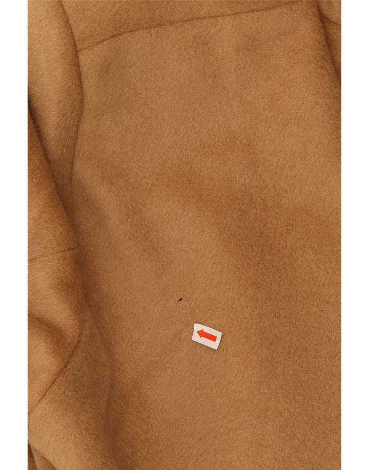 Max Mara Manteau croisé pour femme UK 12 Beige moyen Camelhair classique
