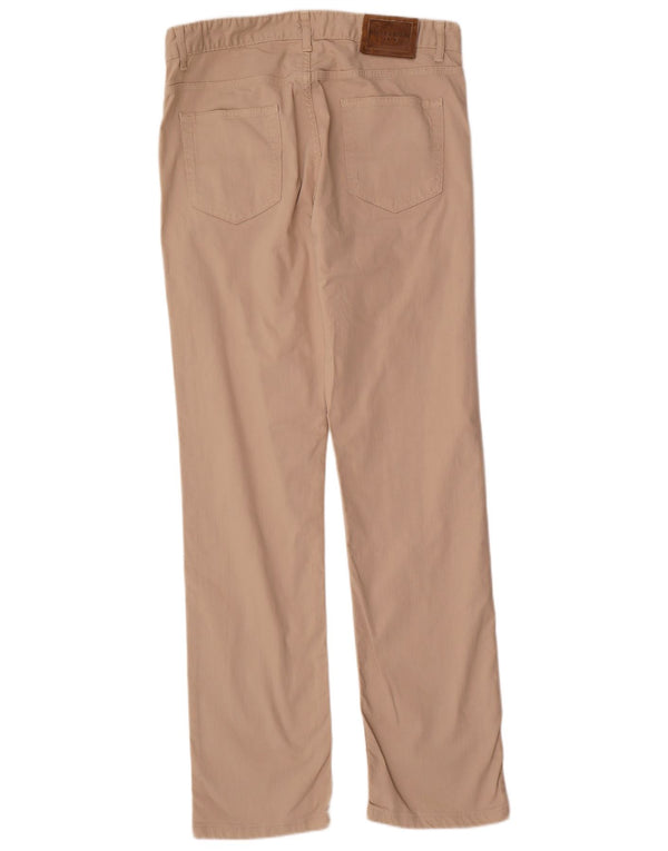 Pierre Cardin Pantalon Chino Slim Homme Petit W36 L33 Coton Beige