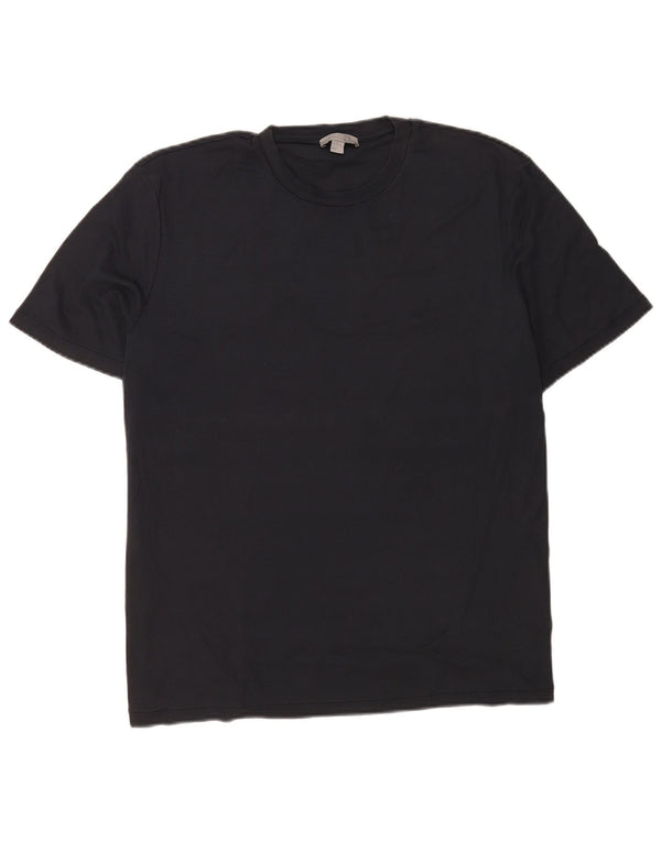 Cos T-Shirt Homme Top XL Bleu Marine Coton