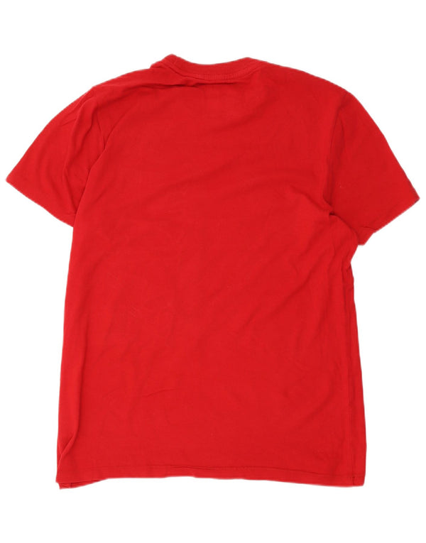 Aeropostale T-Shirt Graphique Homme Grand Coton Rouge