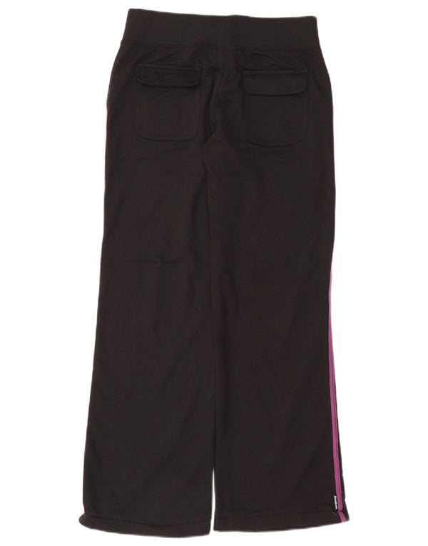 Reebok Pantalon de survêtement pour femme UK 10 Small Noir Coton
