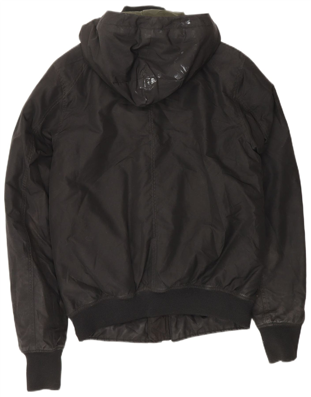 G-Star Veste coupe-vent à capuche pour homme UK 38 Medium Noir Polyester