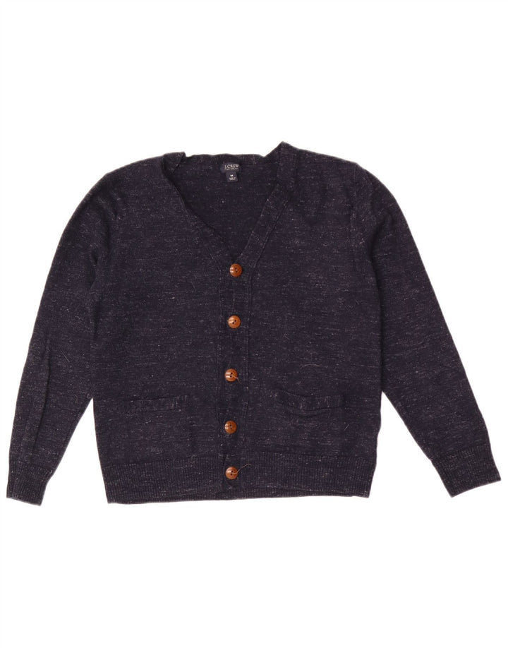 J. Crew Cardigan Slim Fit pour Homme en Laine Mouchetée Bleu Marine Moyen