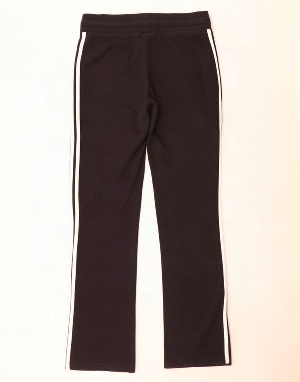 Adidas Pantalon de survêtement pour femme UK 10 Small Noir Coton