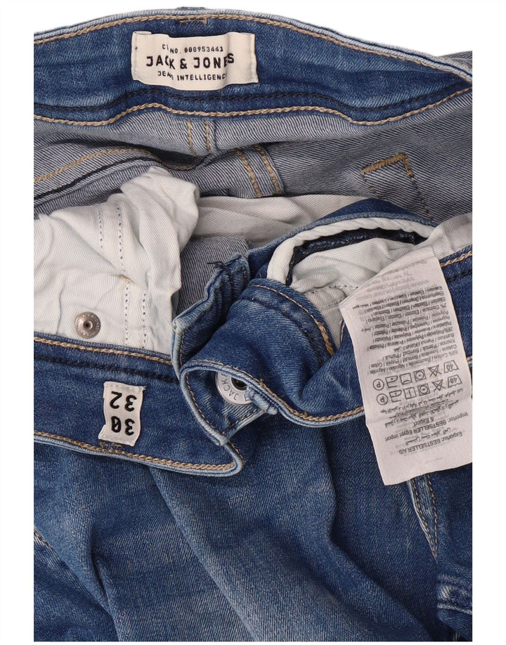 Jack & Jones Jean Slim Tim W30 L32 Homme Bleu Coton