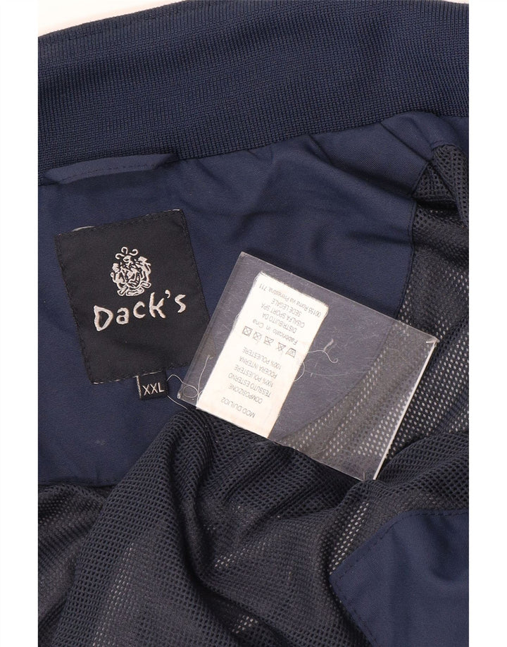 Dack's Veste Bomber Homme UK 44 2XL Bleu Marine Polyester