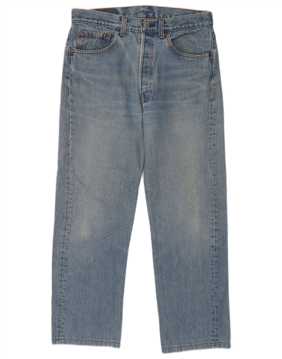 Levi's Jean Droit 501 Homme Bleu W32 L27 Coton