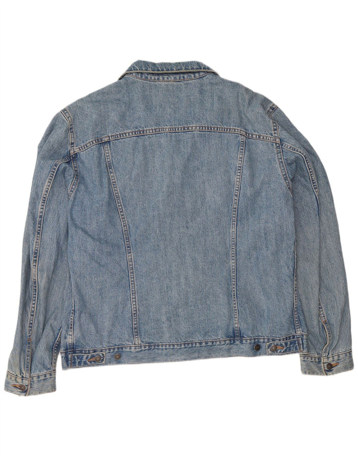 Carrera Veste en Jean Homme UK 44 2XL Bleu Coton