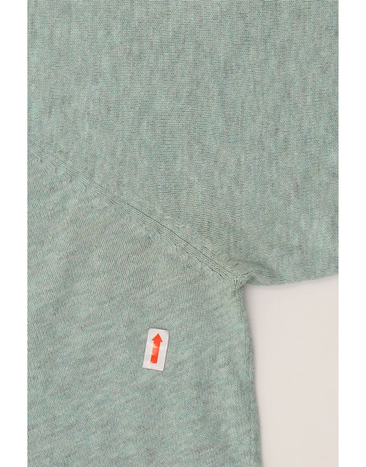 SUPERDRY Pull col rond homme XL vert moucheté