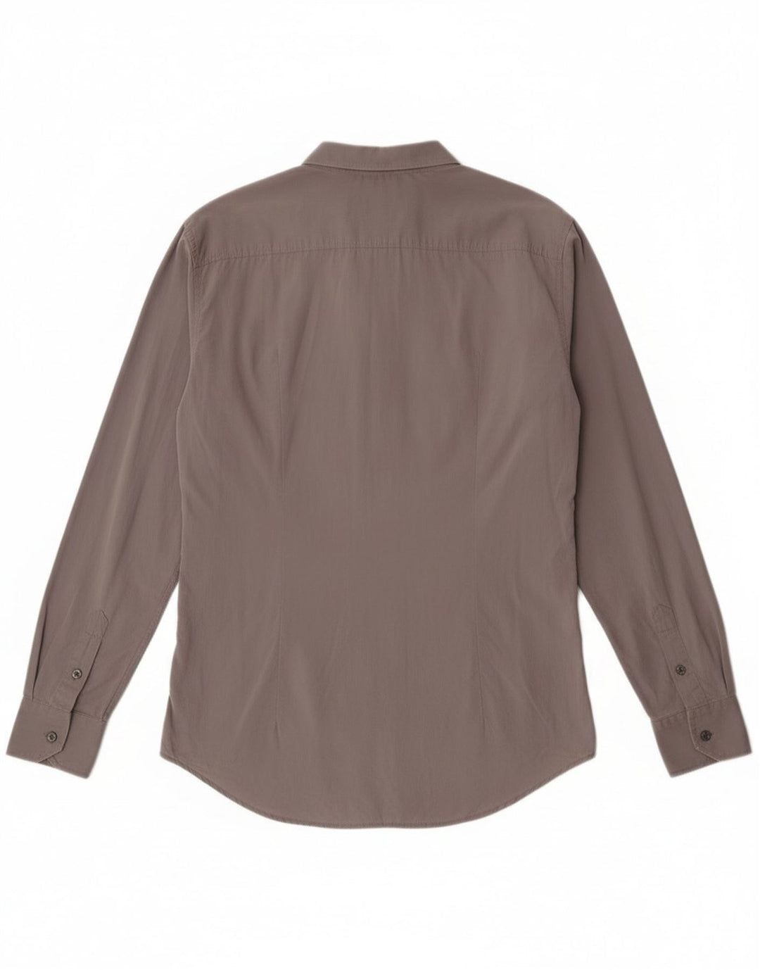 Dolce & Gabbana Chemise Slim Homme IT 52 Grand Coton Gris