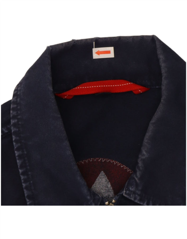 Murphy & Nye Veste Bomber Homme UK 38 Coton Bleu Marine Moyen