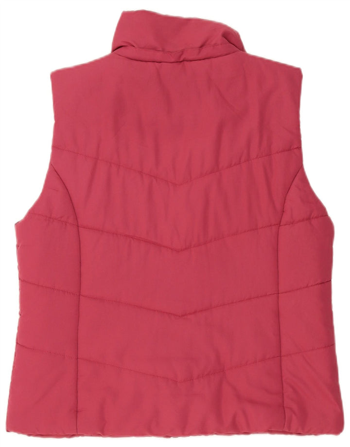 Kangaroos Gilet rembourré pour femme UK 46 Large Rose Polyester