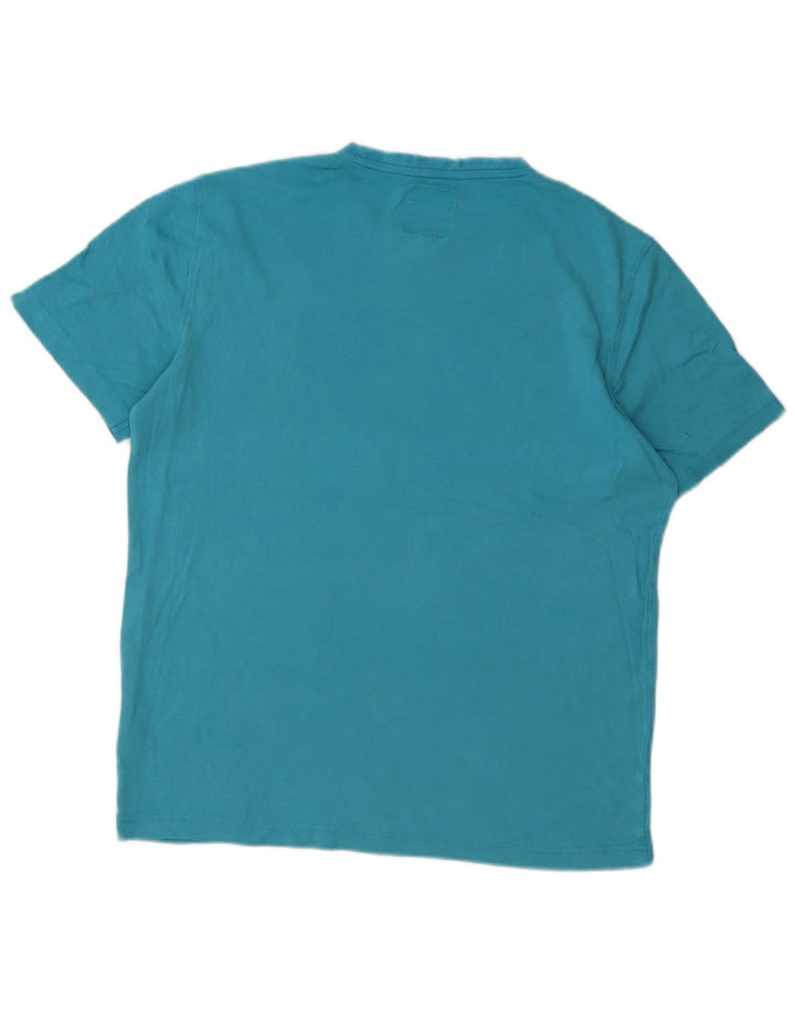 Crew Clothing T-Shirt Homme Bleu Moyen Coton