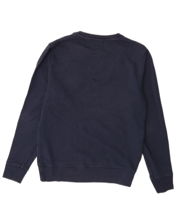 LEVI'S Sweatshirt Jumper Small Bleu Marine Coton Homme