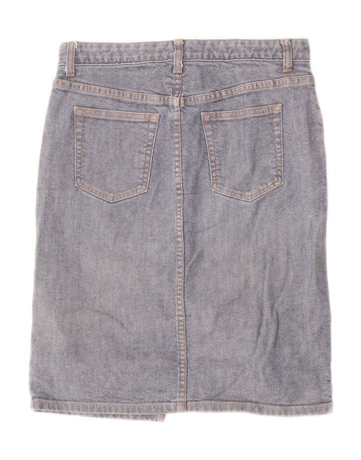 J. CREW Jupe en jean pour femme US 4 Small W30 Bleu Coton