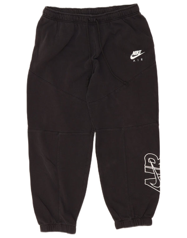 NIKE Pantalon de survêtement Air Graphic pour homme en coton noir moyen