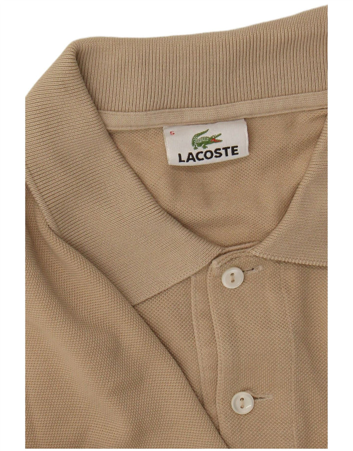 LACOSTE Polo Homme Taille 5 Grand Coton Beige