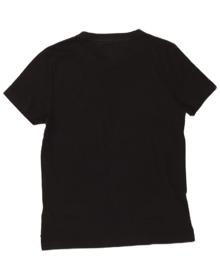 Tommy Hilfiger T-Shirt Homme Noir Moyen Coton