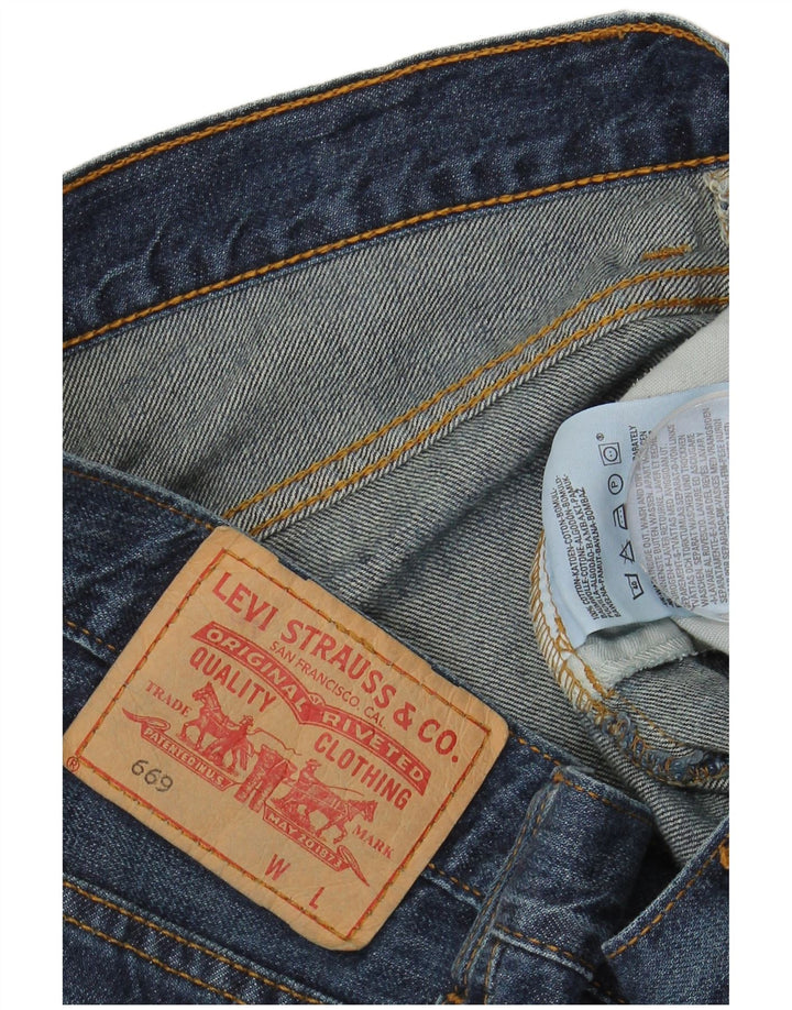 Levi's Jupe en Jean 669 Femme W32 Large Bleu Coton