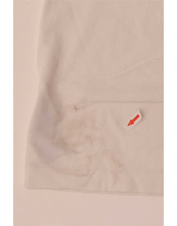 Nike Hommes Dri Fit Graphic Débardeur Blanc Moyen Coton