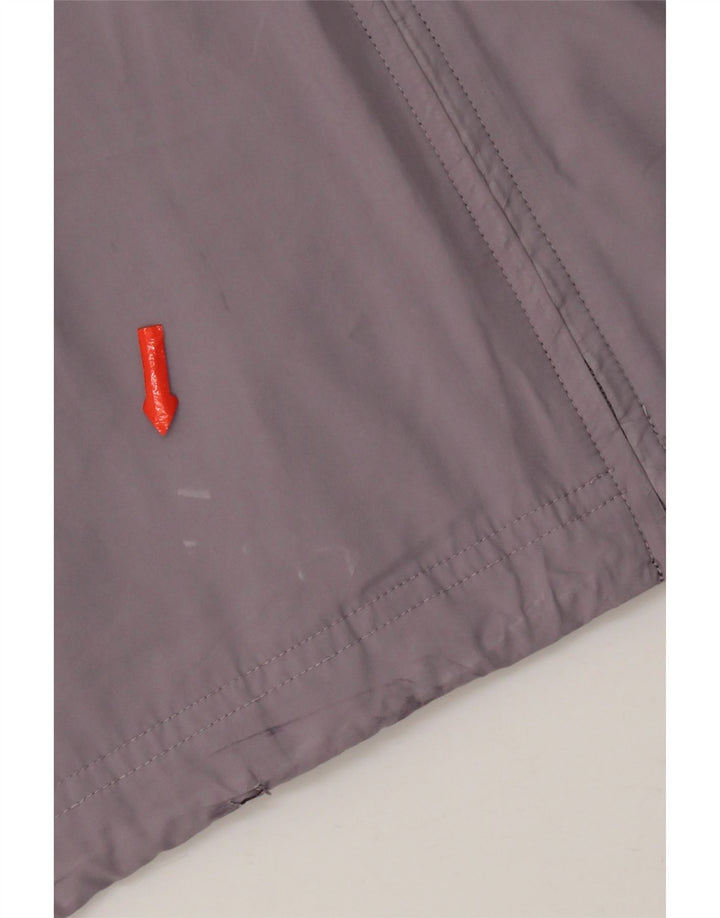 Adidas Veste de survêtement pour femme UK 14 Large Violet Colourblock Polyester