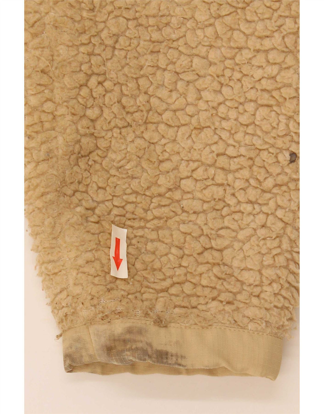 Urban Outfitters Veste polaire pour homme UK 36 Small Beige Polyester