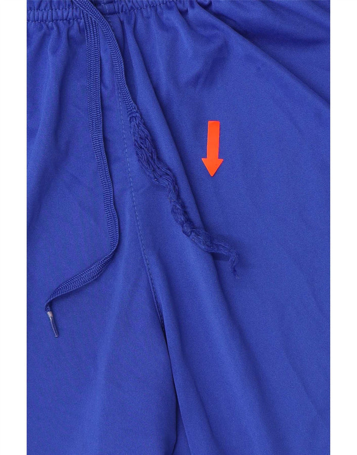 Adidas Short de sport Climalite pour homme Petit Bleu Polyester