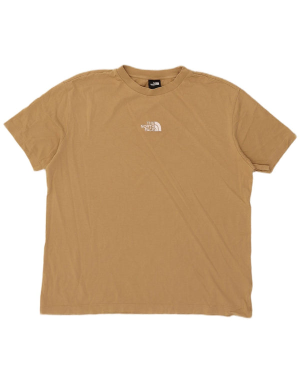 The North Face T-shirt graphique coupe ample pour femme UK 14 Kaki moyen