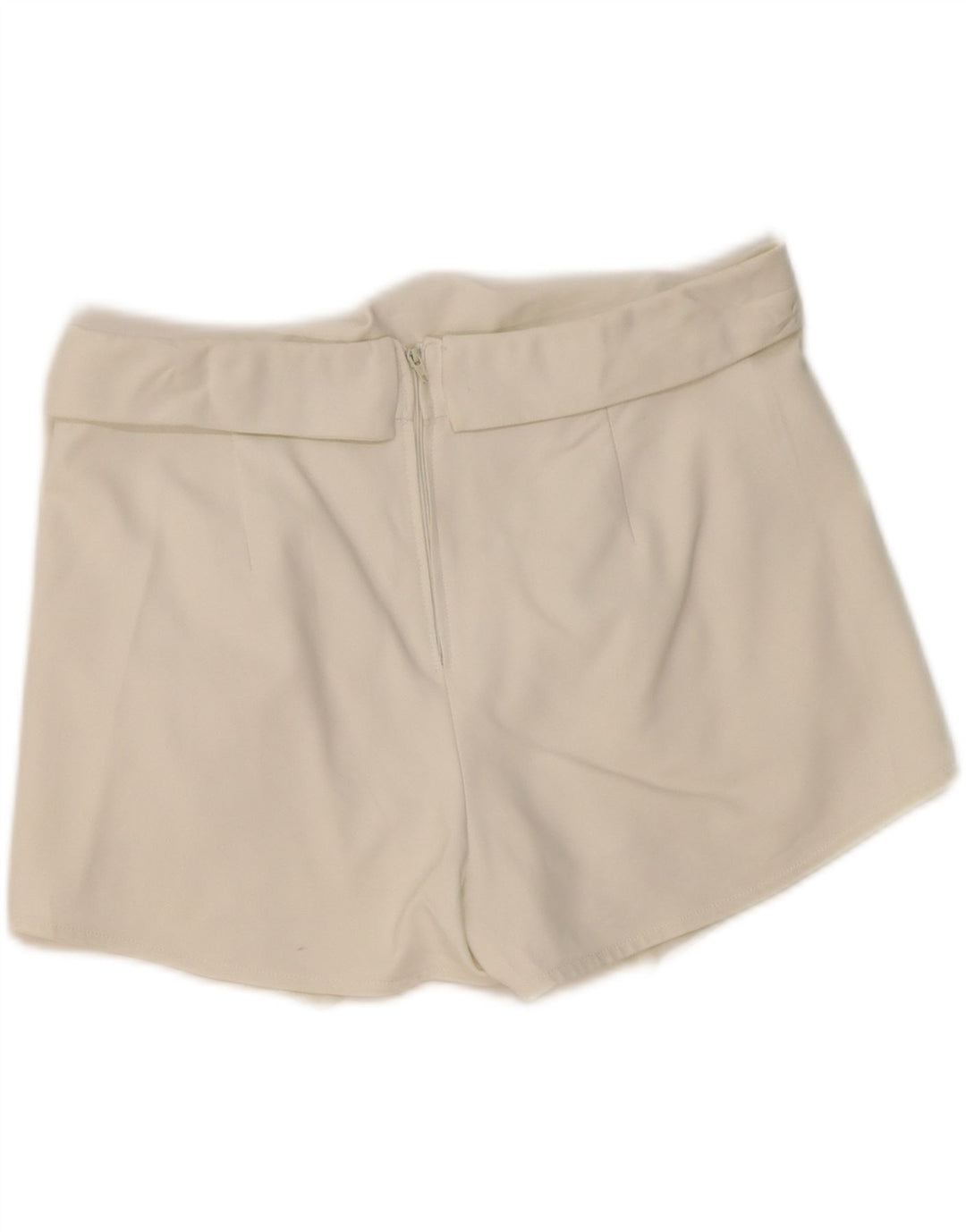 ZARA Femme Jupe-short UK 12 Medium Blanc