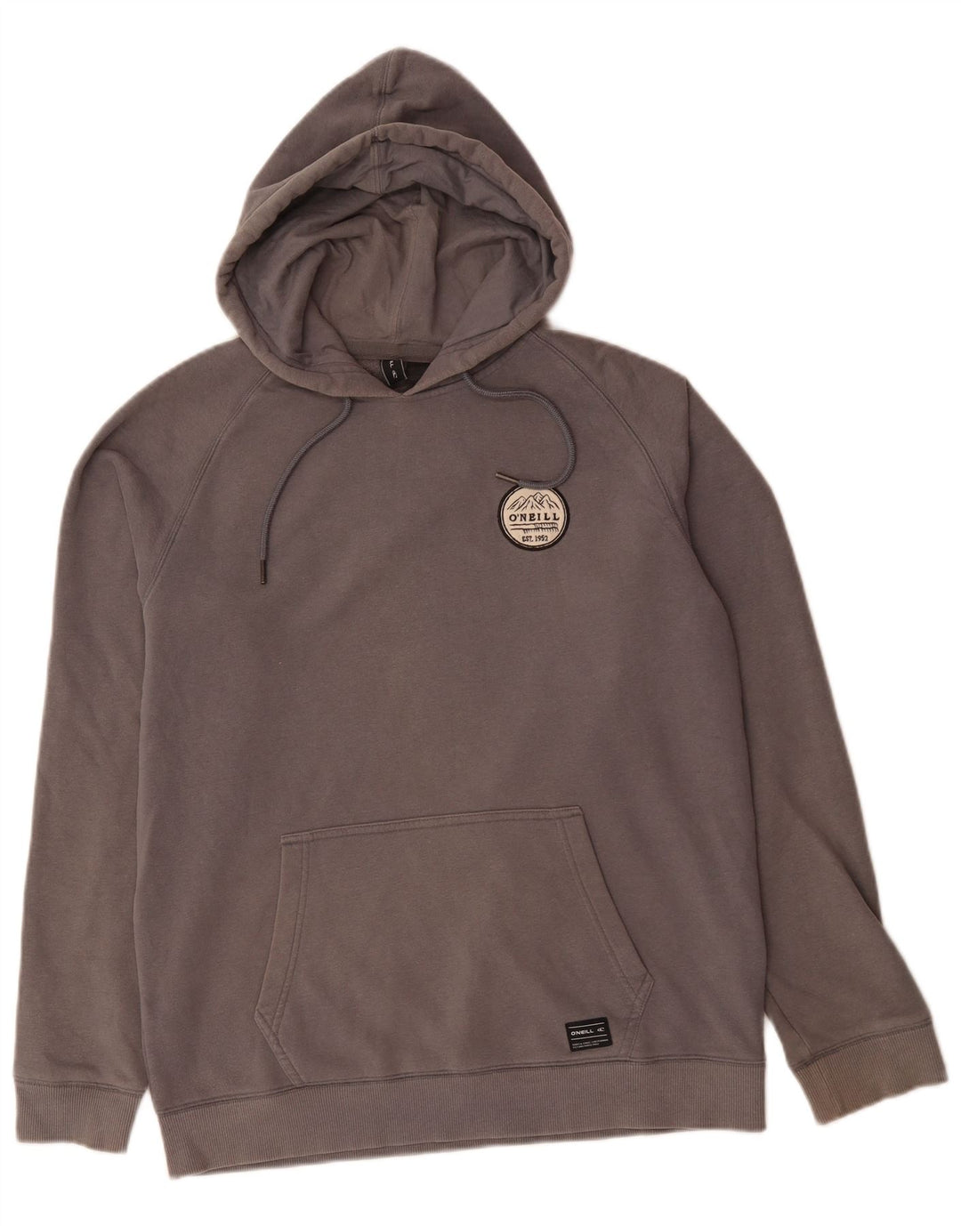 O'NEILL Pull à capuche pour homme Large Gris Coton