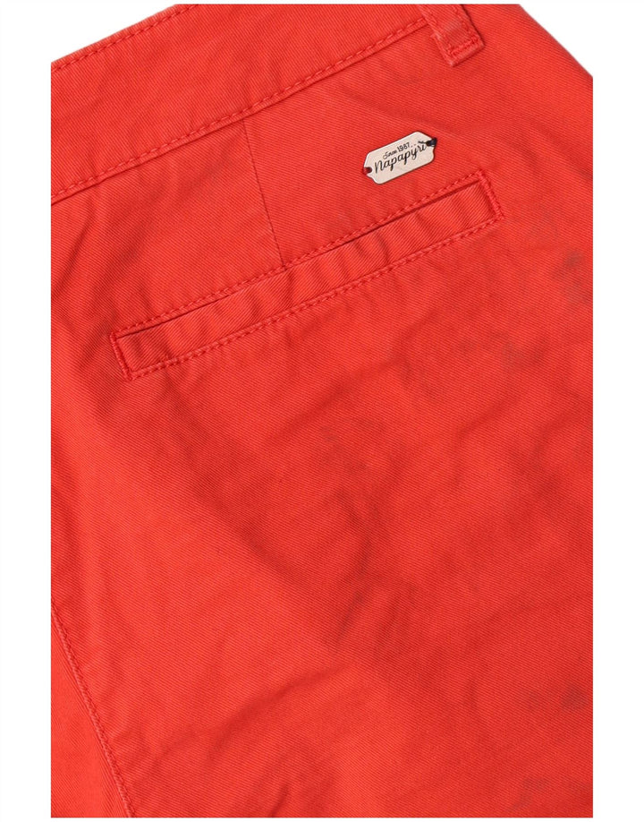 Napapijri Short Chino Geographic Femme W30 Rouge Moyen Polyester