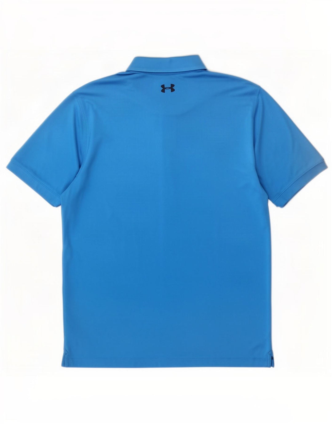 Under Armour Polo Heat Gear Homme Large Bleu Rayé Polyester