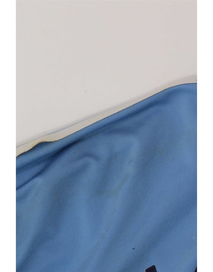 Adidas Veste de Survêtement Graphique Homme Bleu Moyen Polyester Colorblock