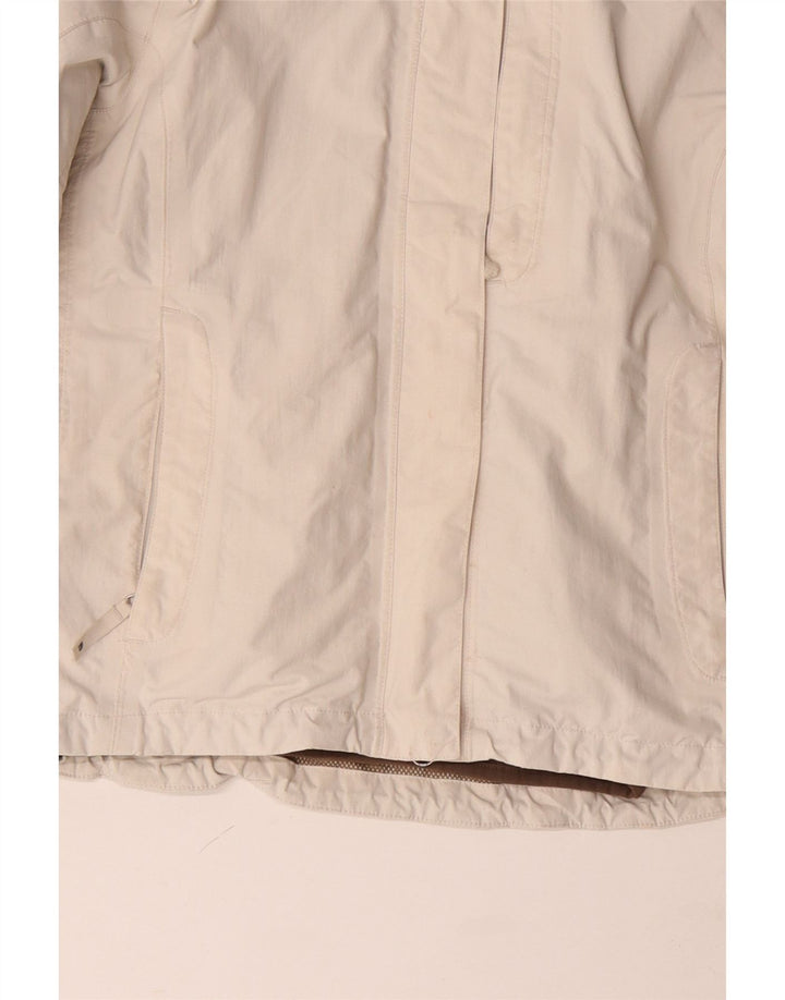 The North Face Veste coupe-vent pour femme UK 14 Medium Off White Polyester