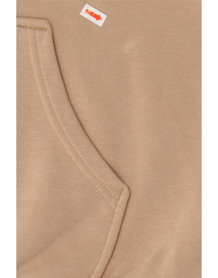 ADIDAS Pull à capuche pour femme UK 16 Grand coton beige