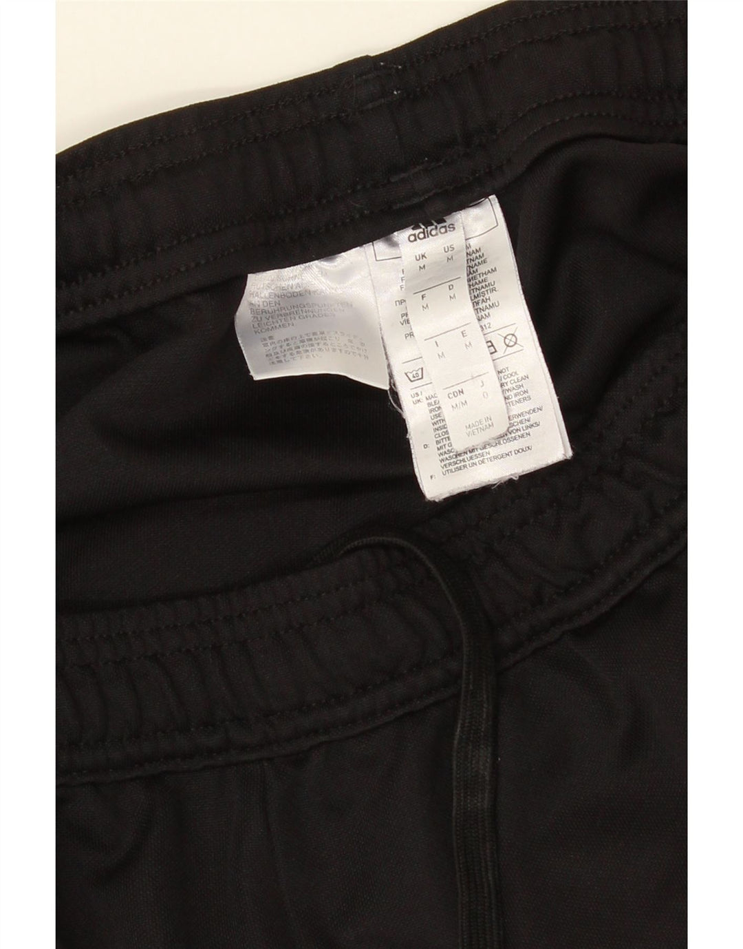 Adidas Pantalon de survêtement pour homme Noir moyen Polyester
