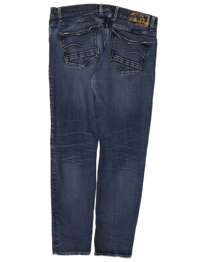 G-STAR Jean Slim Homme W36 L32 Bleu Coton