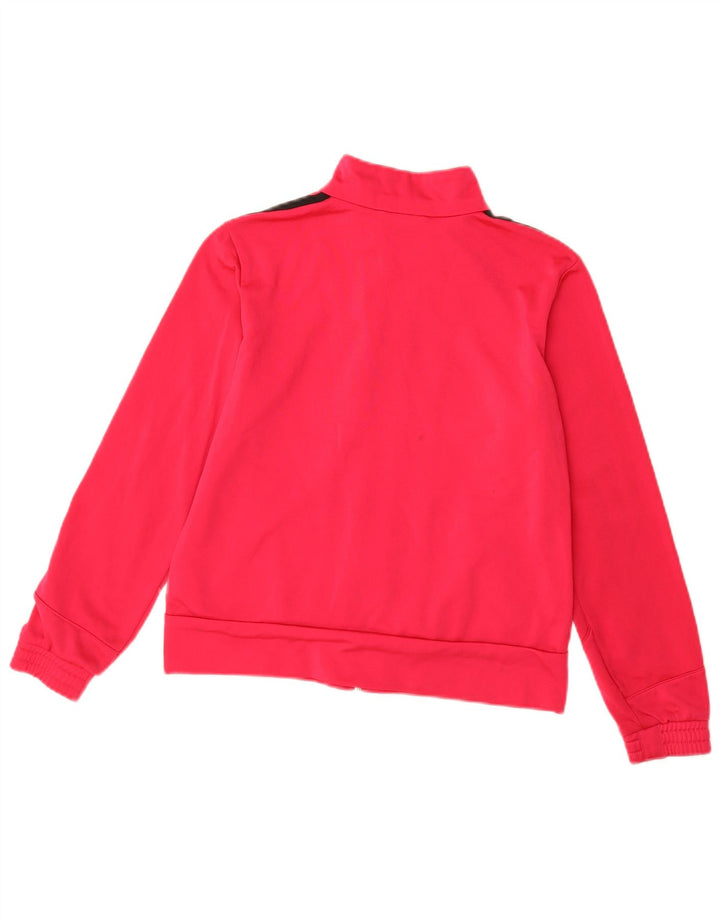 Veste de survêtement Adidas Fille 11-12 ans Rose Polyester