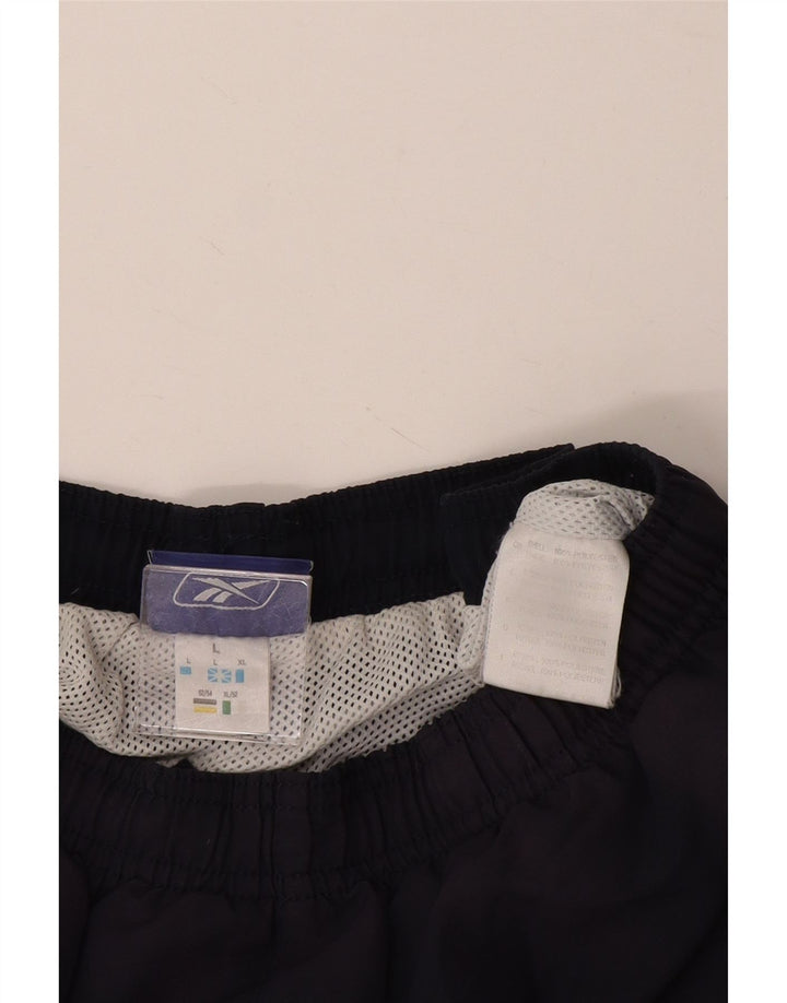REEBOK Short de Bain Homme Large Bleu Marine Polyester