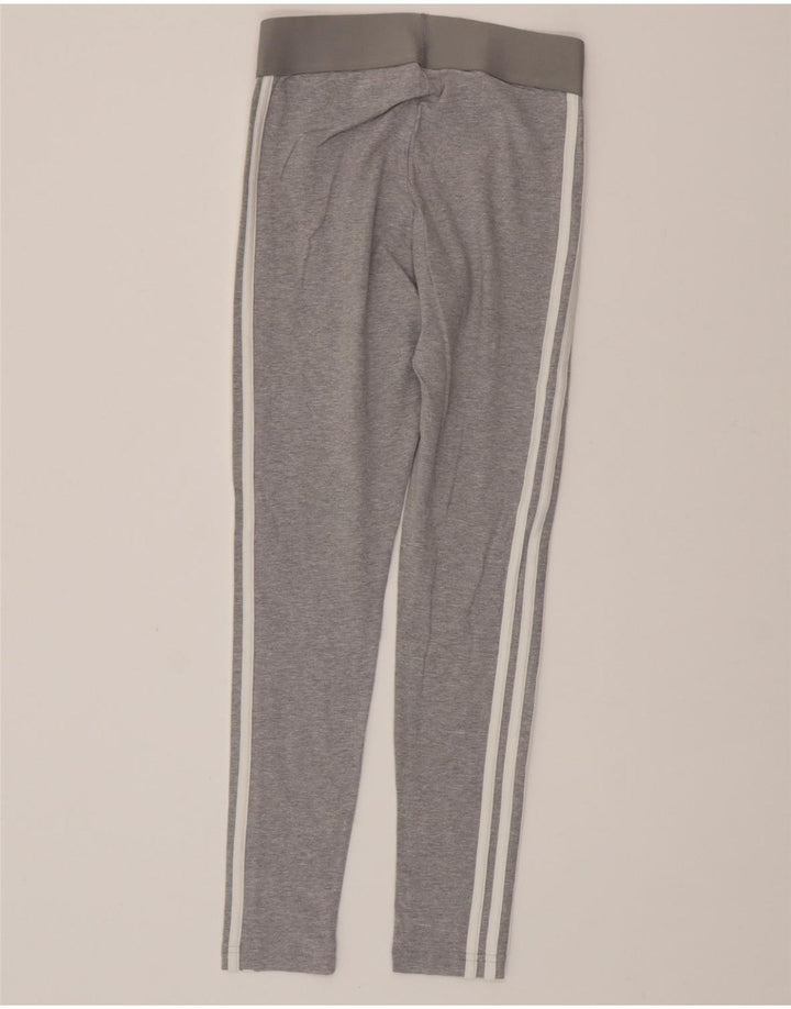 ADIDAS Leggings Femme UK 4/6 XS Gris