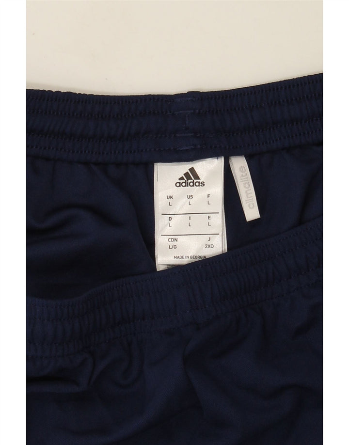 Adidas Hommes Climalite Sport Shorts Grand Bleu Marine Polyester