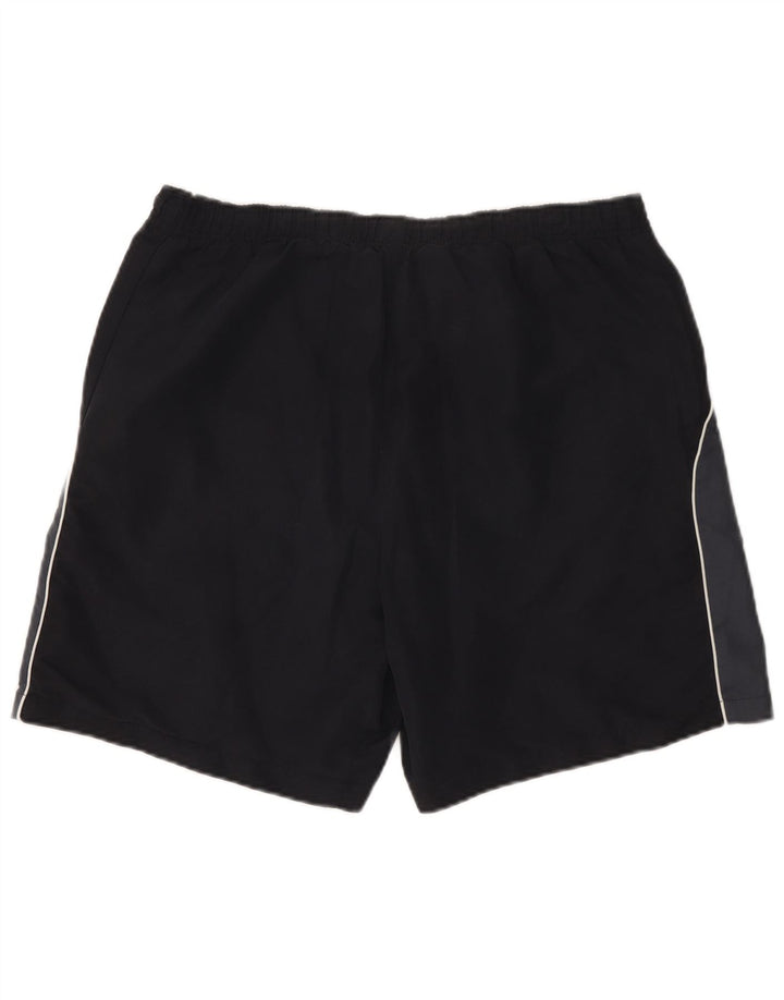 Lotto Short de Sport Homme Noir Moyen Colourblock