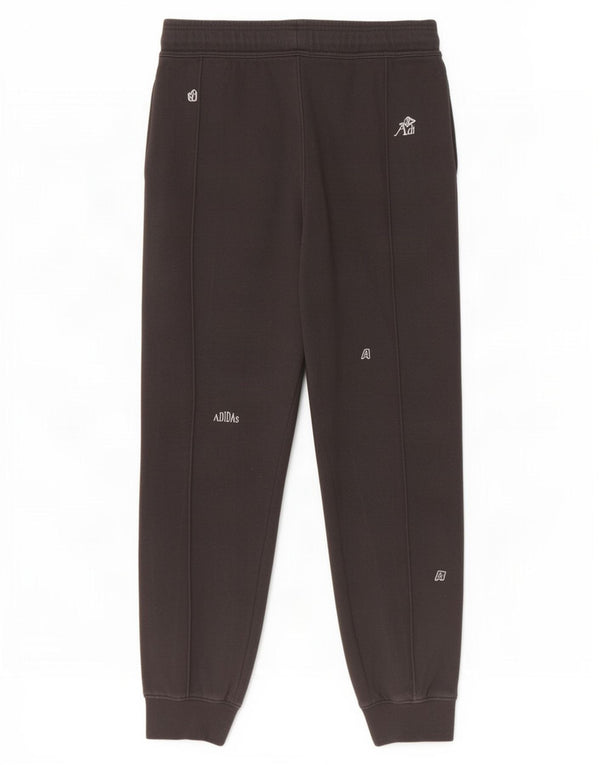 Adidas Womens Graphic Tracksuit Trousers Joggers UK 8/10 Small Black